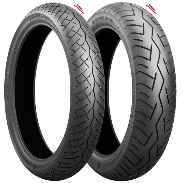 BRIDGESTONE BATTLAX BT46 REAR 1